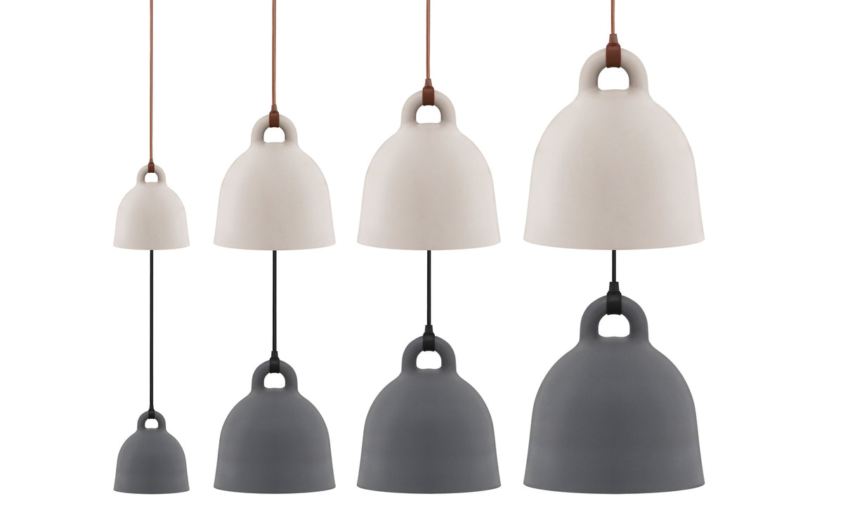 Bell Lampe gross EU  in  präsentiert im Onlineshop von KAQTU Design AG. Pendelleuchte ist von Normann Copenhagen