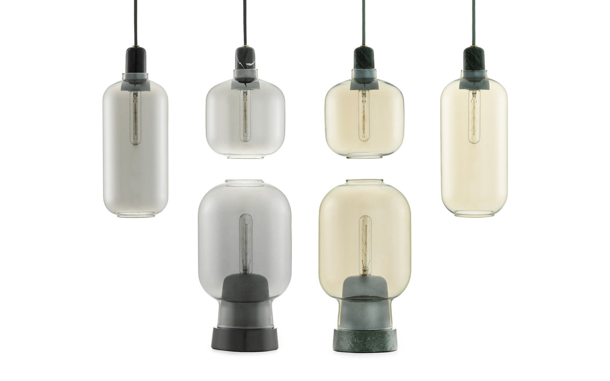 Amp Lampe gross EU in  präsentiert im Onlineshop von KAQTU Design AG. Pendelleuchte ist von Normann Copenhagen