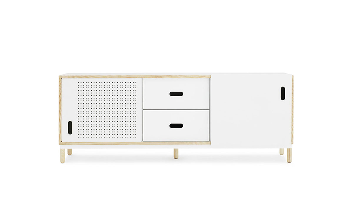 Kabino Kommode mit Schubladen Weiss in  präsentiert im Onlineshop von KAQTU Design AG. Kommode ist von Normann Copenhagen