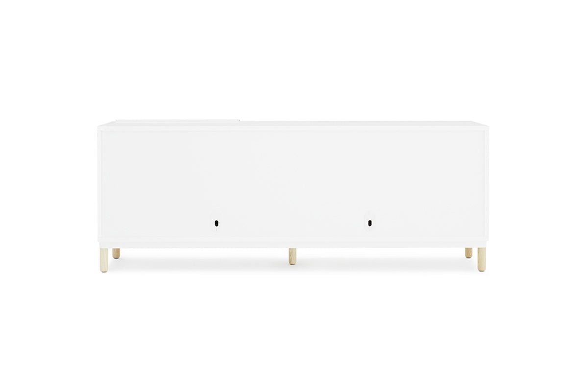 Kabino Kommode mit Schubladen Weiss in  präsentiert im Onlineshop von KAQTU Design AG. Kommode ist von Normann Copenhagen
