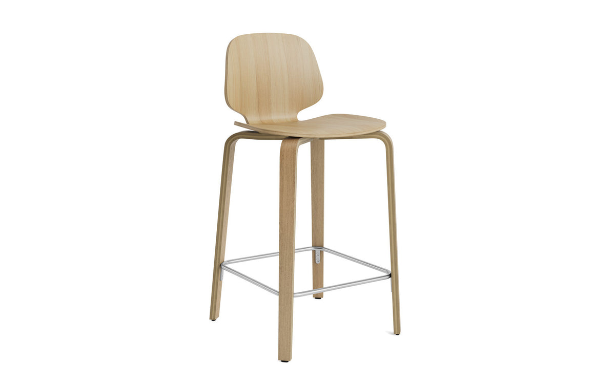My Chair Barhocker 65 cm in Beige präsentiert im Onlineshop von KAQTU Design AG. Barstuhl ist von Normann Copenhagen