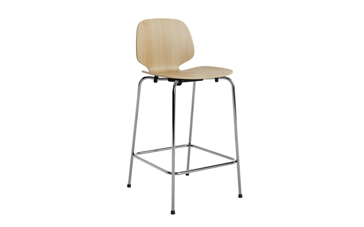 My Chair Barhocker 65 cm in Beige präsentiert im Onlineshop von KAQTU Design AG. Barstuhl ist von Normann Copenhagen