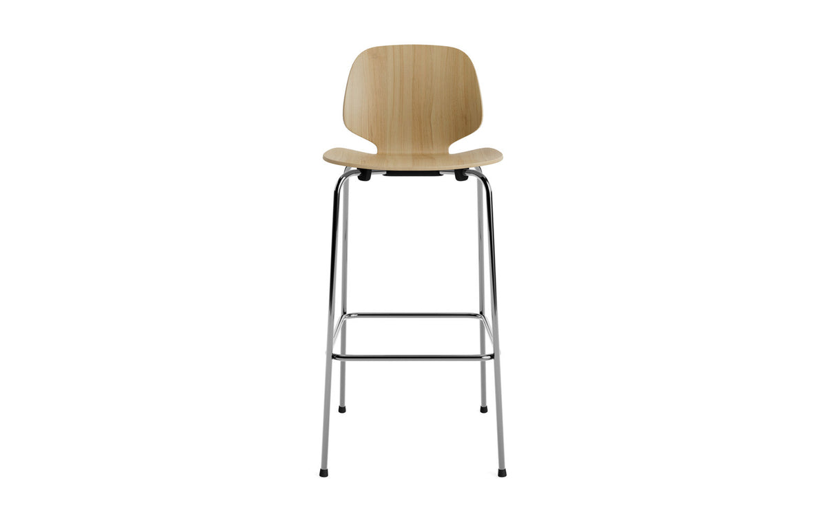 My Chair Barhocker 75 cm in Beige präsentiert im Onlineshop von KAQTU Design AG. Barstuhl ist von Normann Copenhagen