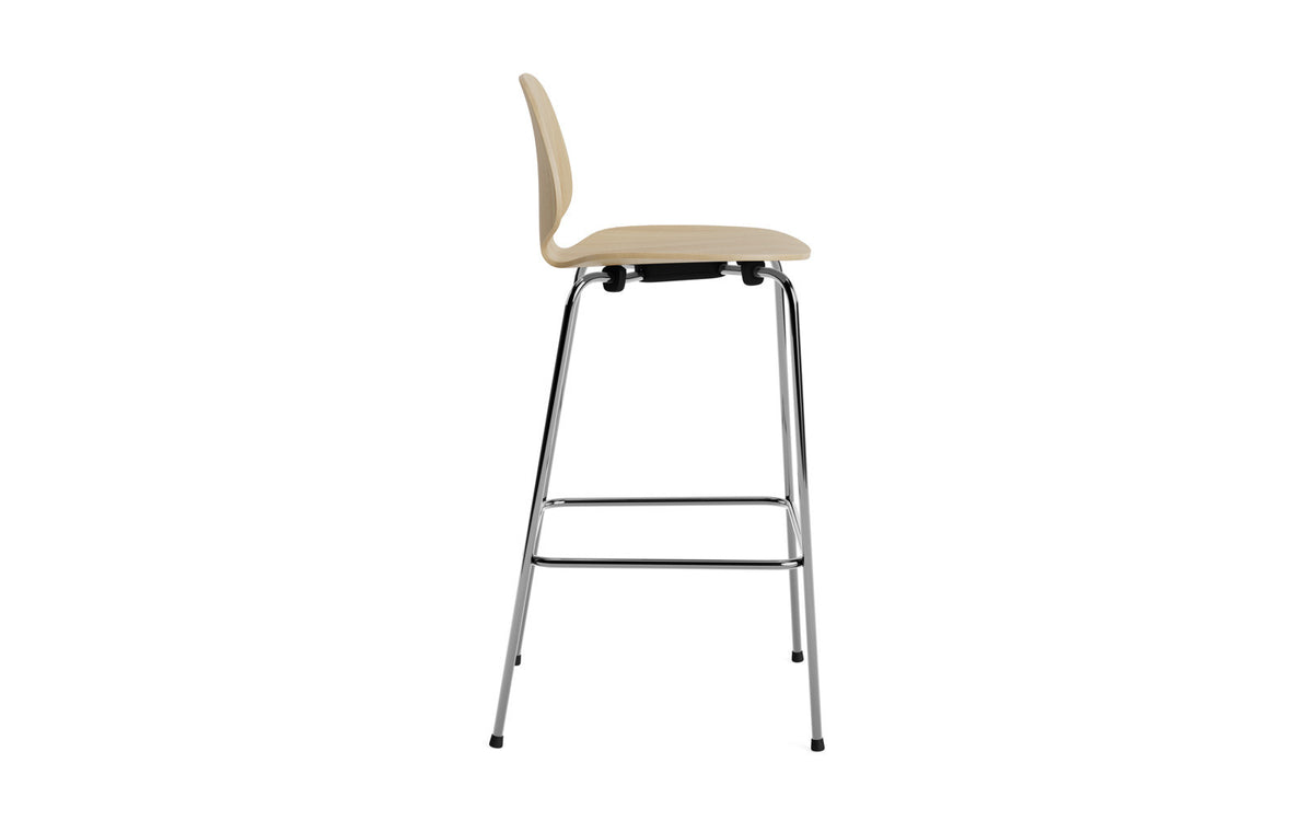 My Chair Barhocker 75 cm in Beige präsentiert im Onlineshop von KAQTU Design AG. Barstuhl ist von Normann Copenhagen