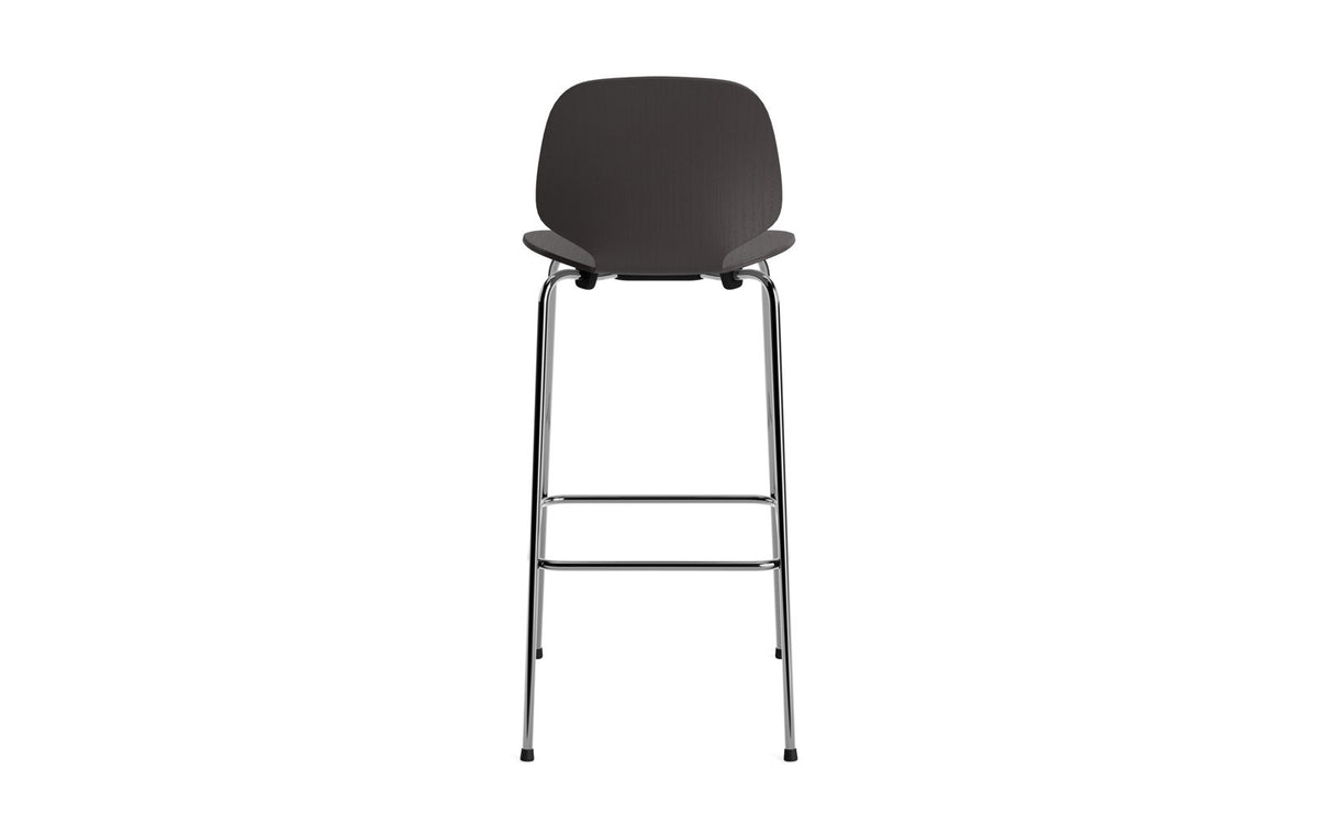 My Chair Barhocker 75 cm in Black präsentiert im Onlineshop von KAQTU Design AG. Barstuhl ist von Normann Copenhagen