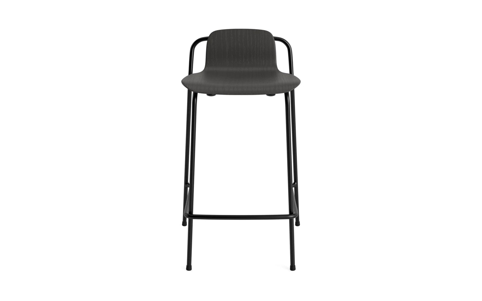 Entdecken Sie den eleganten Studio Barhocker 65 cm von Normann Copenhagen – eine harmonische Verbindung aus stilvollem Eichenfurnier und robustem Stahl, ideal für jeden Raum.