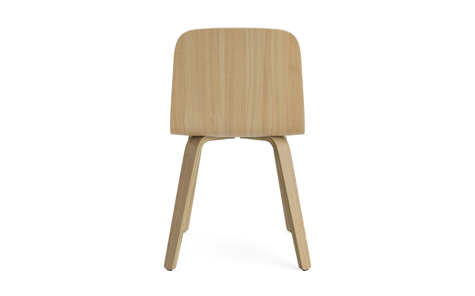 Der Just Stuhl von Normann Copenhagen: Schlicht, stapelbar, mit Bugholz-Schale und vielfältigen Optionen in Farbe und Material.