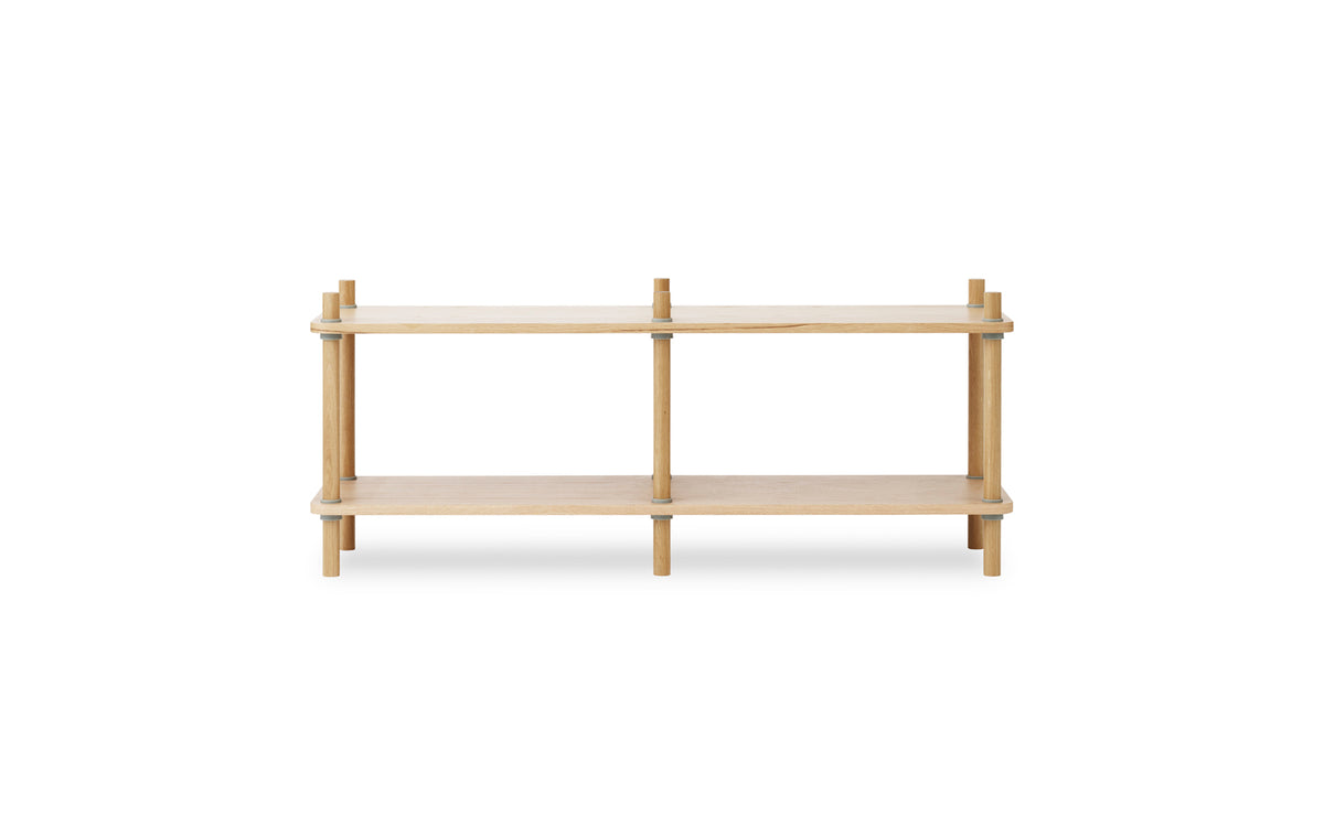 Jam Regal 6 Pfosten Eicke/grau in  präsentiert im Onlineshop von KAQTU Design AG. Bücherregal ist von Normann Copenhagen