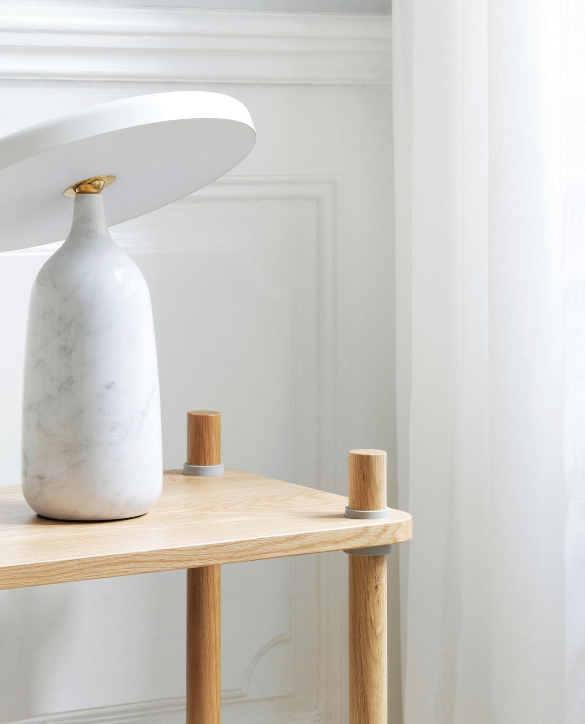 Jam Regal 6 Pfosten Eicke/grau in  präsentiert im Onlineshop von KAQTU Design AG. Bücherregal ist von Normann Copenhagen