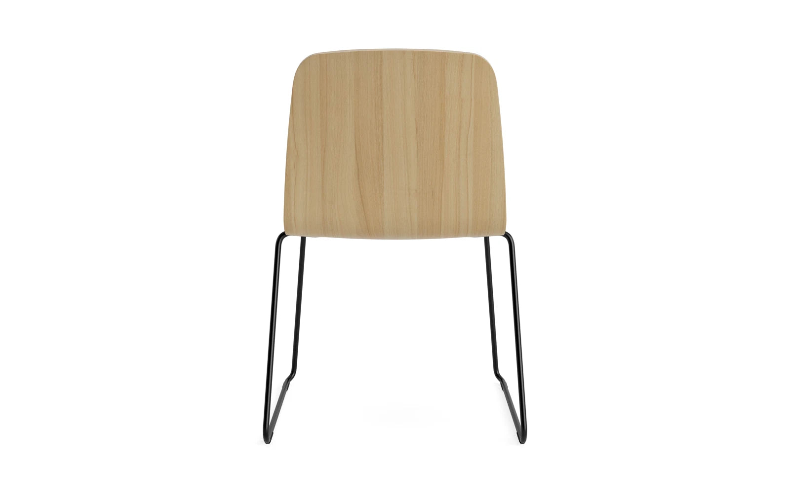 Der Just Stuhl von Normann Copenhagen: Schlicht, stapelbar, mit Bugholz-Schale und vielfältigen Optionen in Farbe und Material.