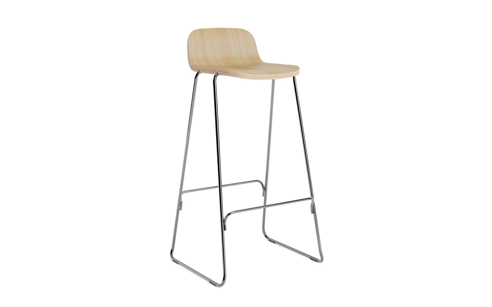 Just Barhocker mit Lehne: Skandinavisches Design trifft Funktionalität.