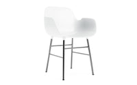 Fauteuil Form chromé