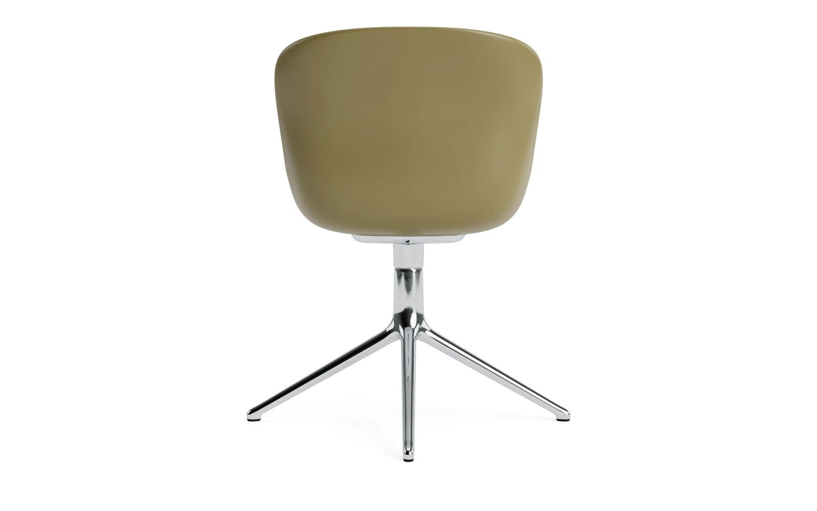 Hyg Drehsessel Aluminium Olive in  präsentiert im Onlineshop von KAQTU Design AG. Sessel ist von Normann Copenhagen