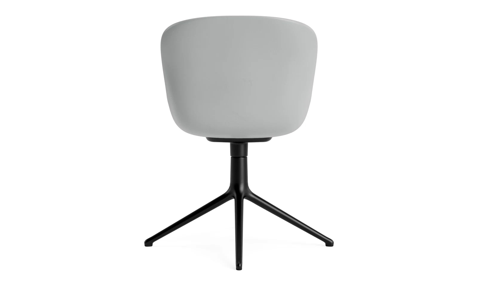 Hyg Drehsessel Grau/Schwarzes Aluminium in  präsentiert im Onlineshop von KAQTU Design AG. Sessel ist von Normann Copenhagen