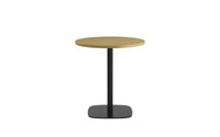 Tavolino Form Café H74.5 Ø70 cm rovere