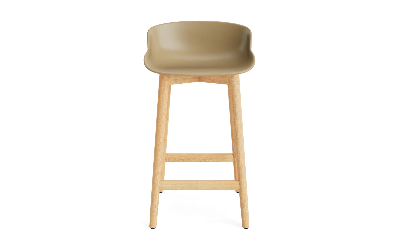 Hyg Barhocker 65 cm Eiche Sand in  präsentiert im Onlineshop von KAQTU Design AG. Barstuhl ist von Normann Copenhagen