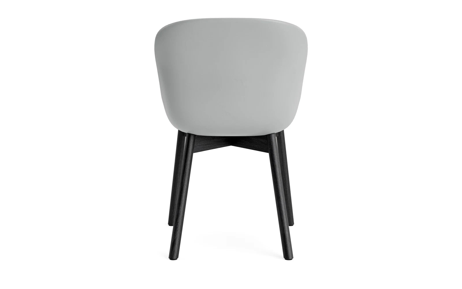 Hyg Stuhl Schwarze Eiche/Grau in  präsentiert im Onlineshop von KAQTU Design AG. Stuhl ist von Normann Copenhagen