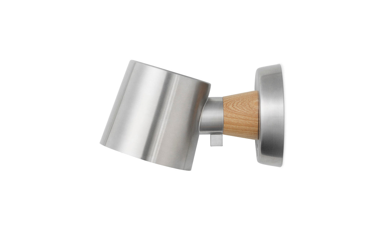 Rise Wandleuchte EU Hardwired Edelstahl in Edelstahl präsentiert im Onlineshop von KAQTU Design AG. Wandleuchte ist von Normann Copenhagen