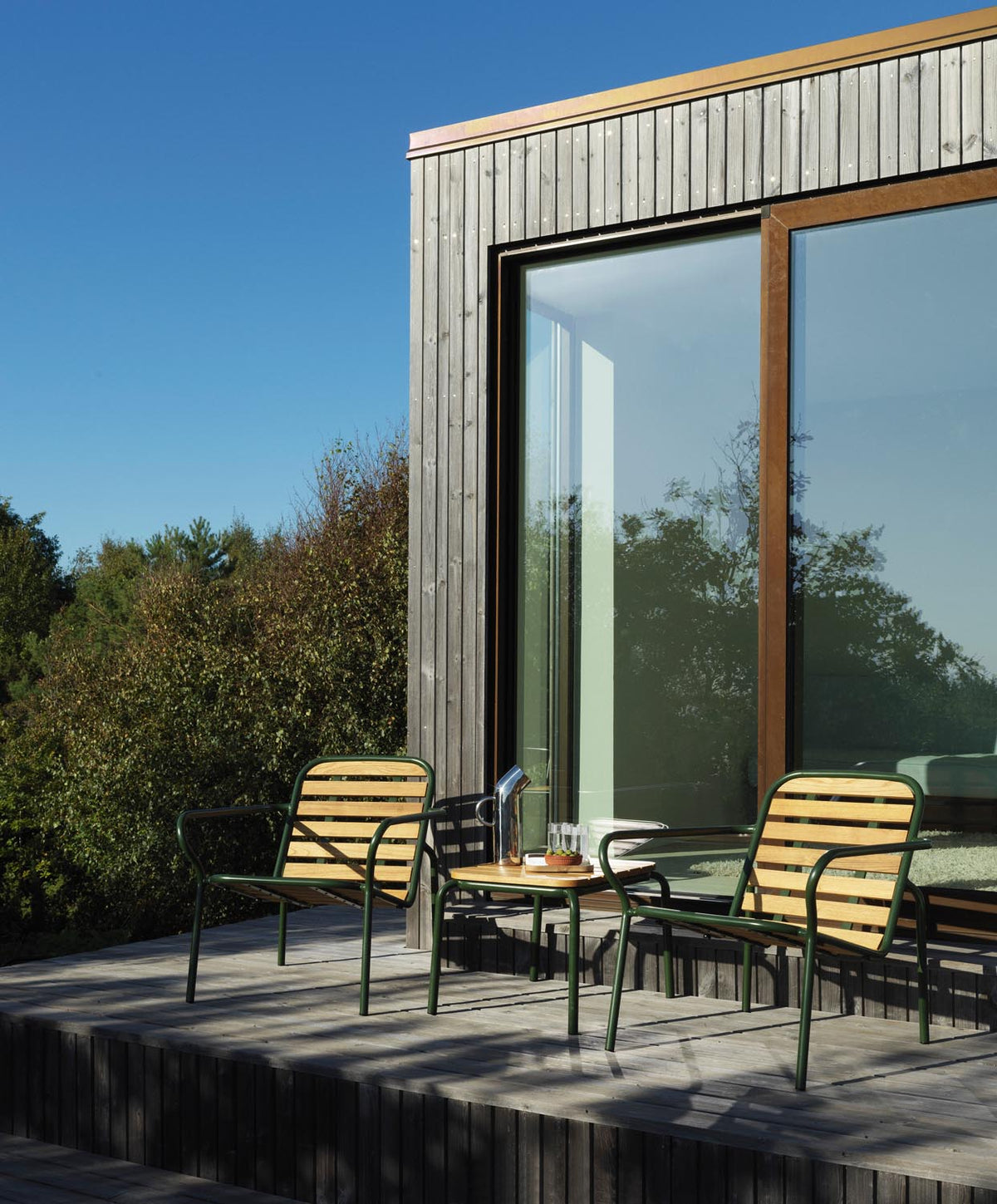Vig Robinia Beistelltisch in  präsentiert im Onlineshop von KAQTU Design AG. Beistelltisch Outdoor ist von Normann Copenhagen