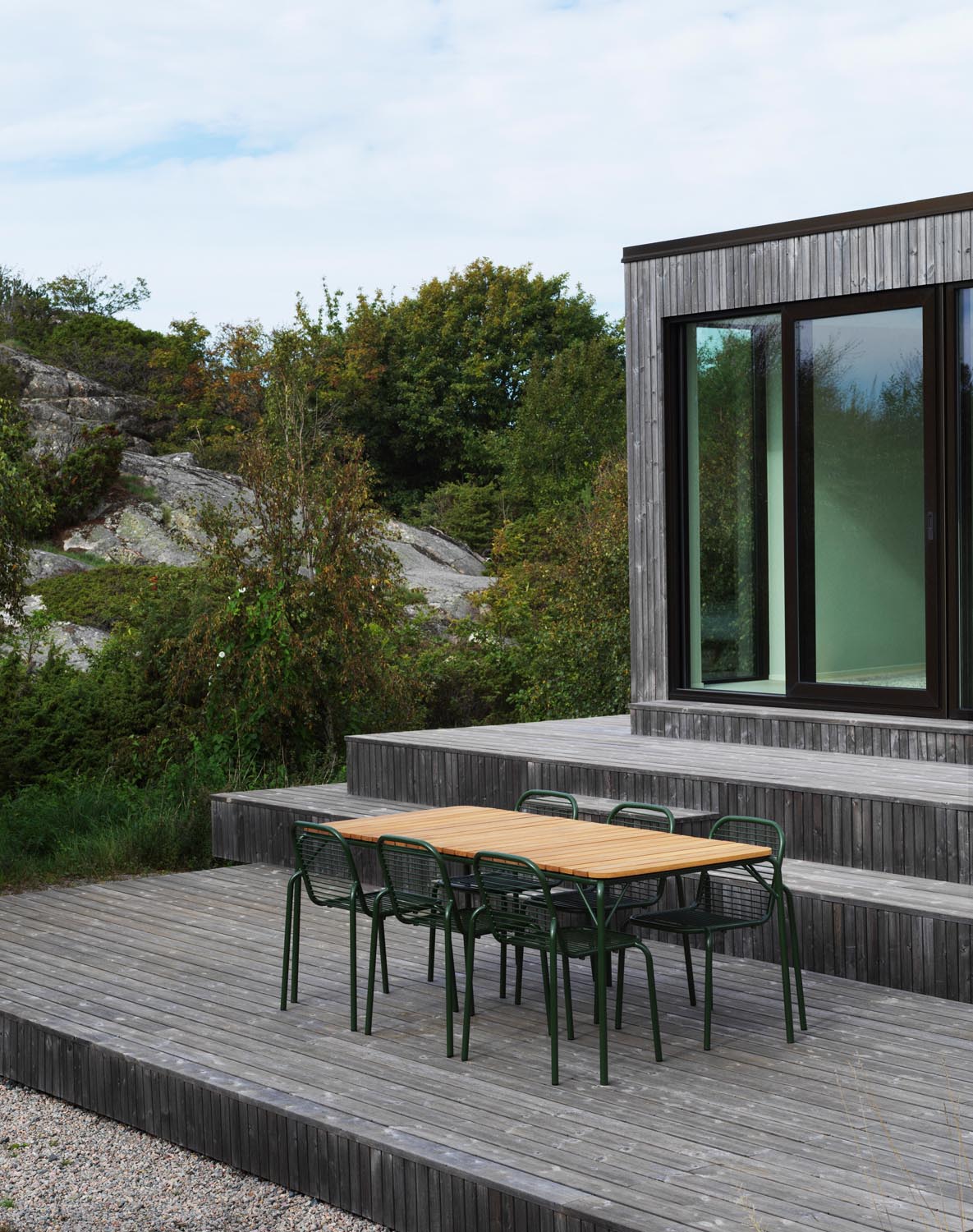 Vig Robinia Tisch in  präsentiert im Onlineshop von KAQTU Design AG. Gartentisch ist von Normann Copenhagen
