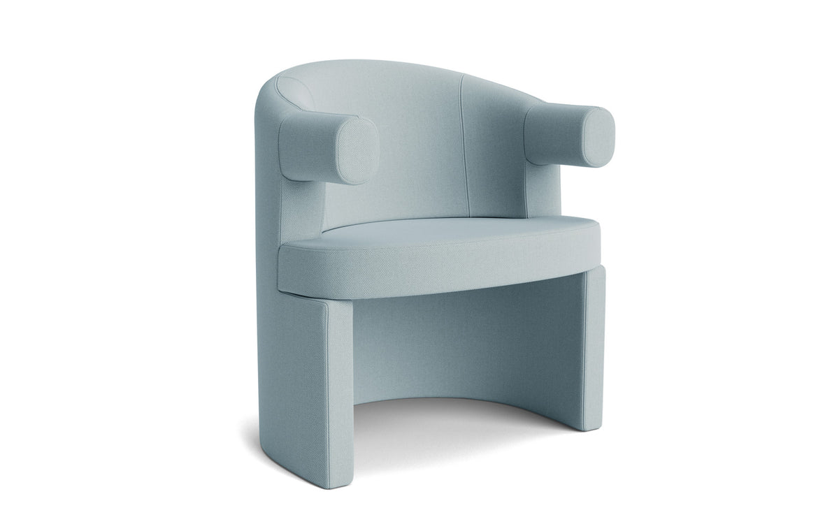 Burra Stuhl in Steelcut Trio 713 präsentiert im Onlineshop von KAQTU Design AG. Stuhl mit Armlehne ist von Normann Copenhagen