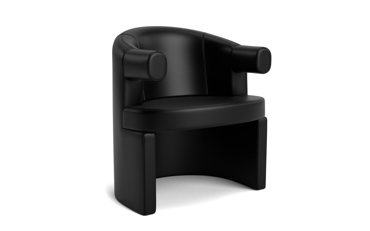 Burra Stuhl in Ultra 41599 präsentiert im Onlineshop von KAQTU Design AG. Stuhl mit Armlehne ist von Normann Copenhagen