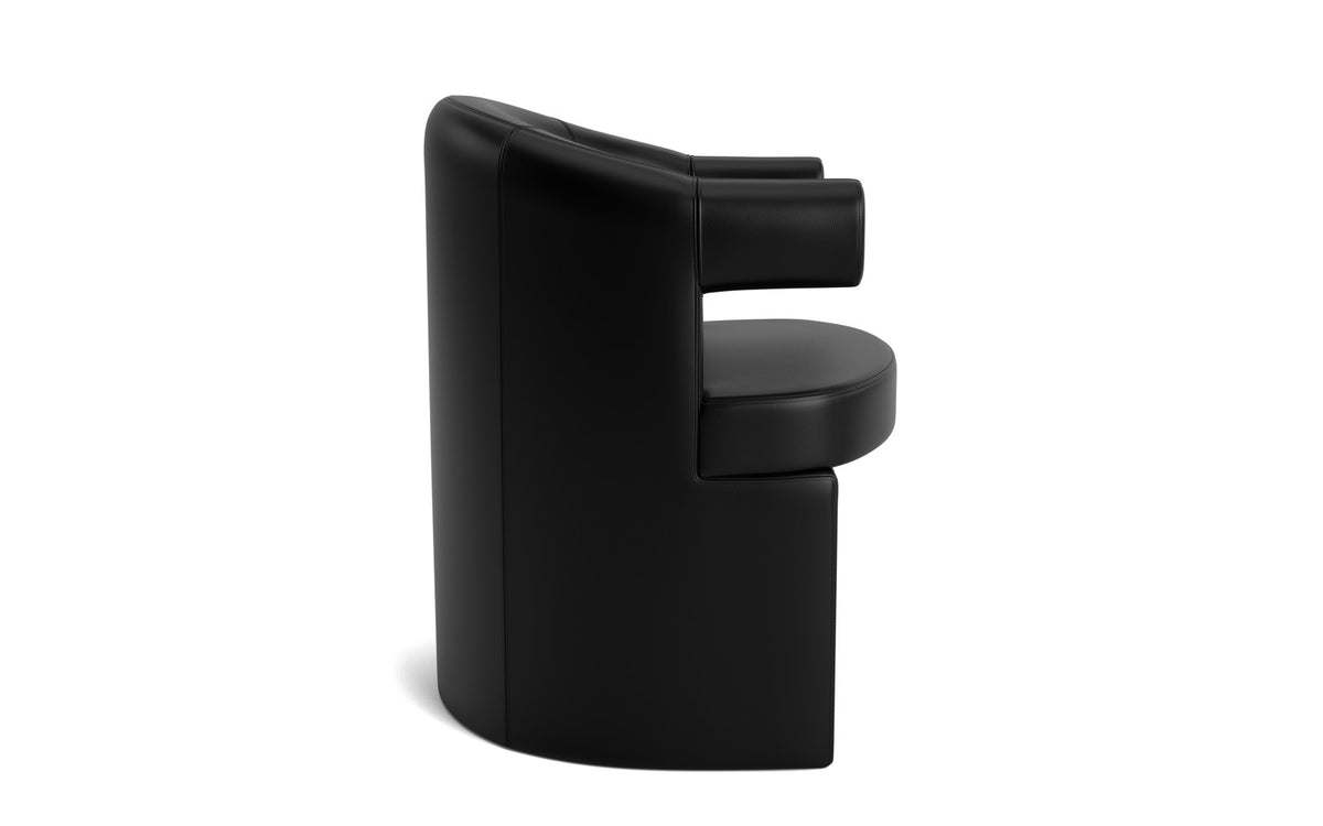 Burra Stuhl in Ultra 41599 präsentiert im Onlineshop von KAQTU Design AG. Stuhl mit Armlehne ist von Normann Copenhagen
