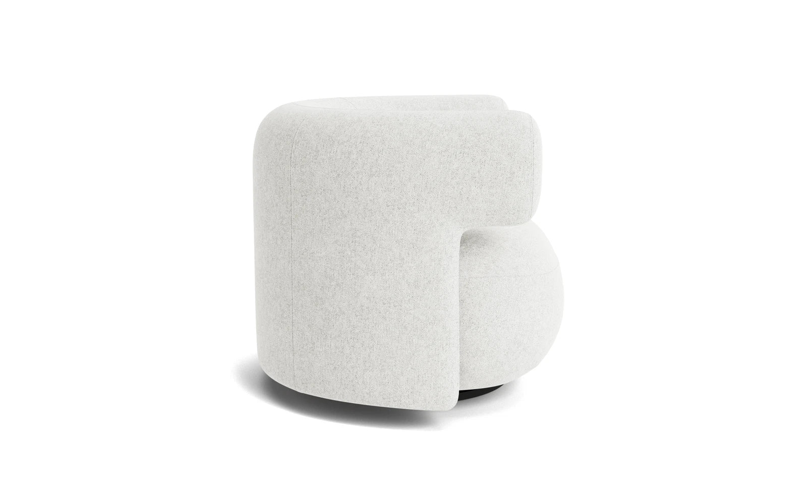 Der Burra Sessel von Normann Copenhagen: Weichheit trifft auf skulpturales Design, inspiriert von Burrata-Käse.