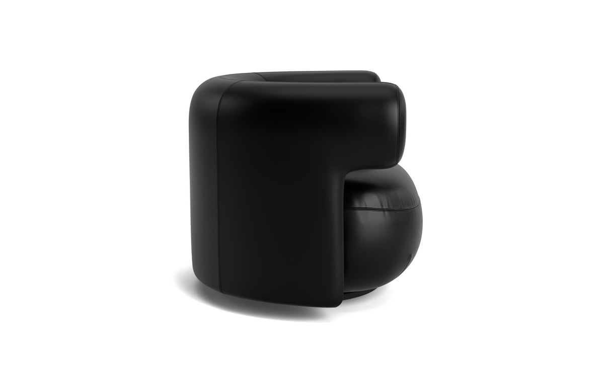 Burra Lounge-Sessel mit Rückdrehfunktion Ultra in Ultra 41599 präsentiert im Onlineshop von KAQTU Design AG. Drehsessel ist von Normann Copenhagen