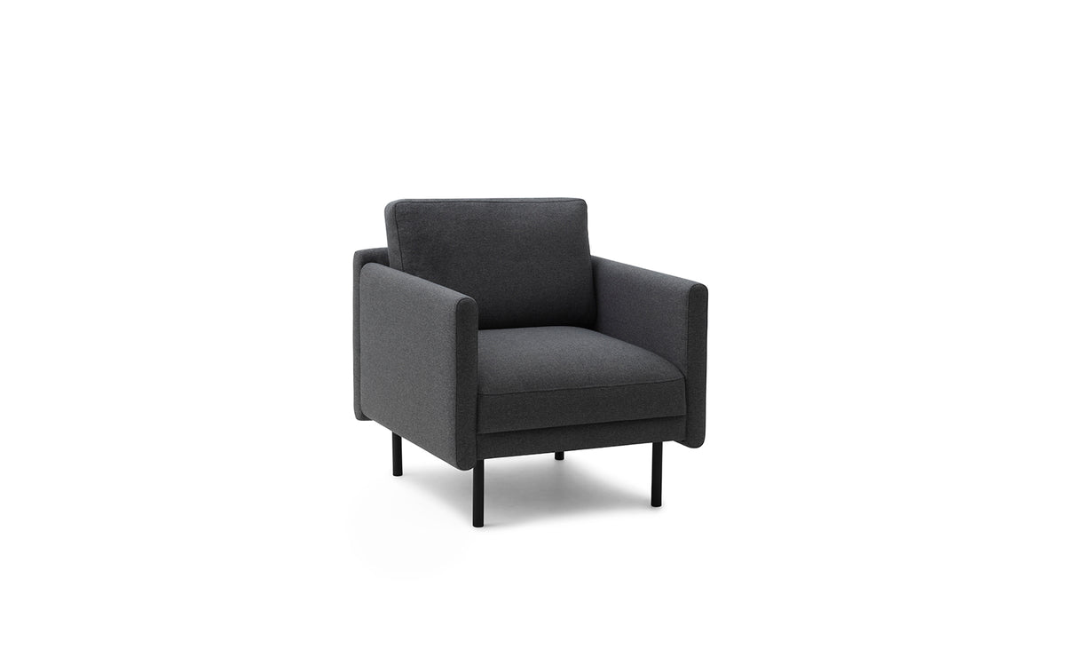 Rar Loungesessel in  präsentiert im Onlineshop von KAQTU Design AG. Sessel mit Armlehnen ist von Normann Copenhagen