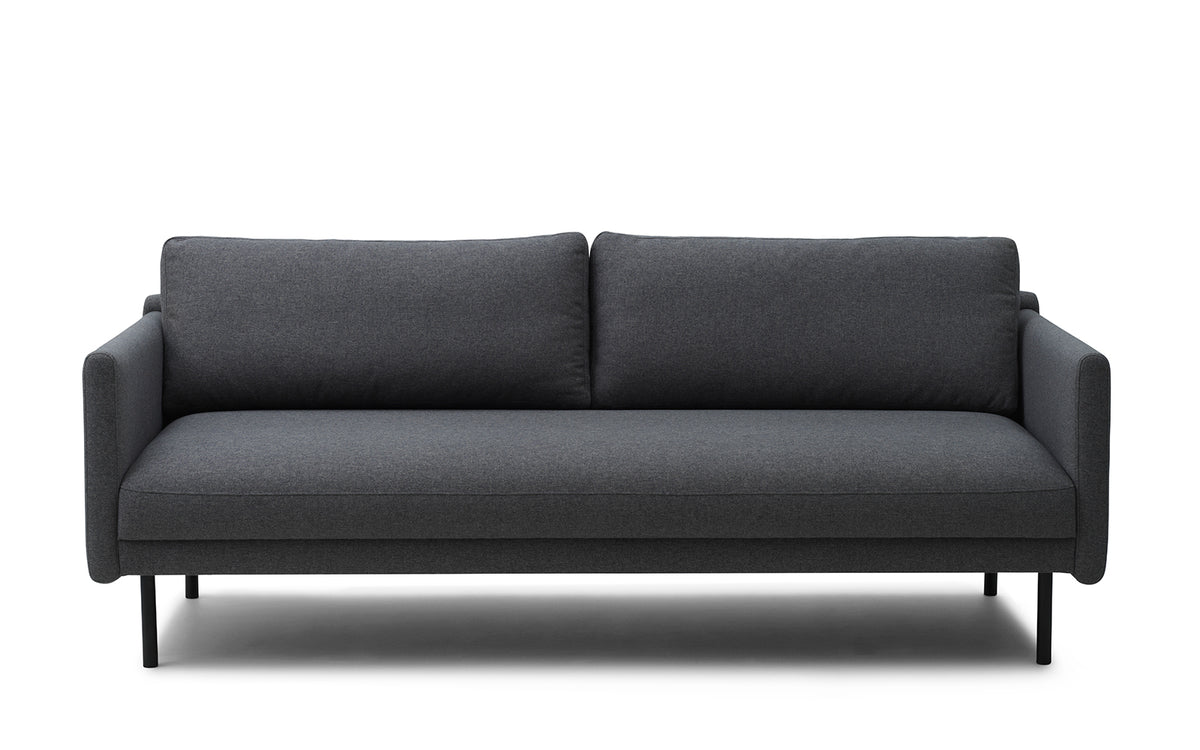 Rar Sofa 3 Sitzer in Re-Born Dunkelgrau präsentiert im Onlineshop von KAQTU Design AG. 3er Sofa ist von Normann Copenhagen