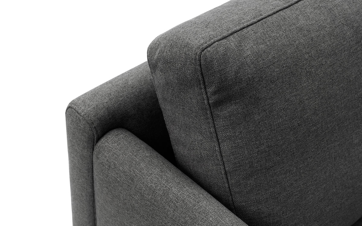 Rar Sofa 3 Sitzer in Re-Born Dunkelgrau präsentiert im Onlineshop von KAQTU Design AG. 3er Sofa ist von Normann Copenhagen