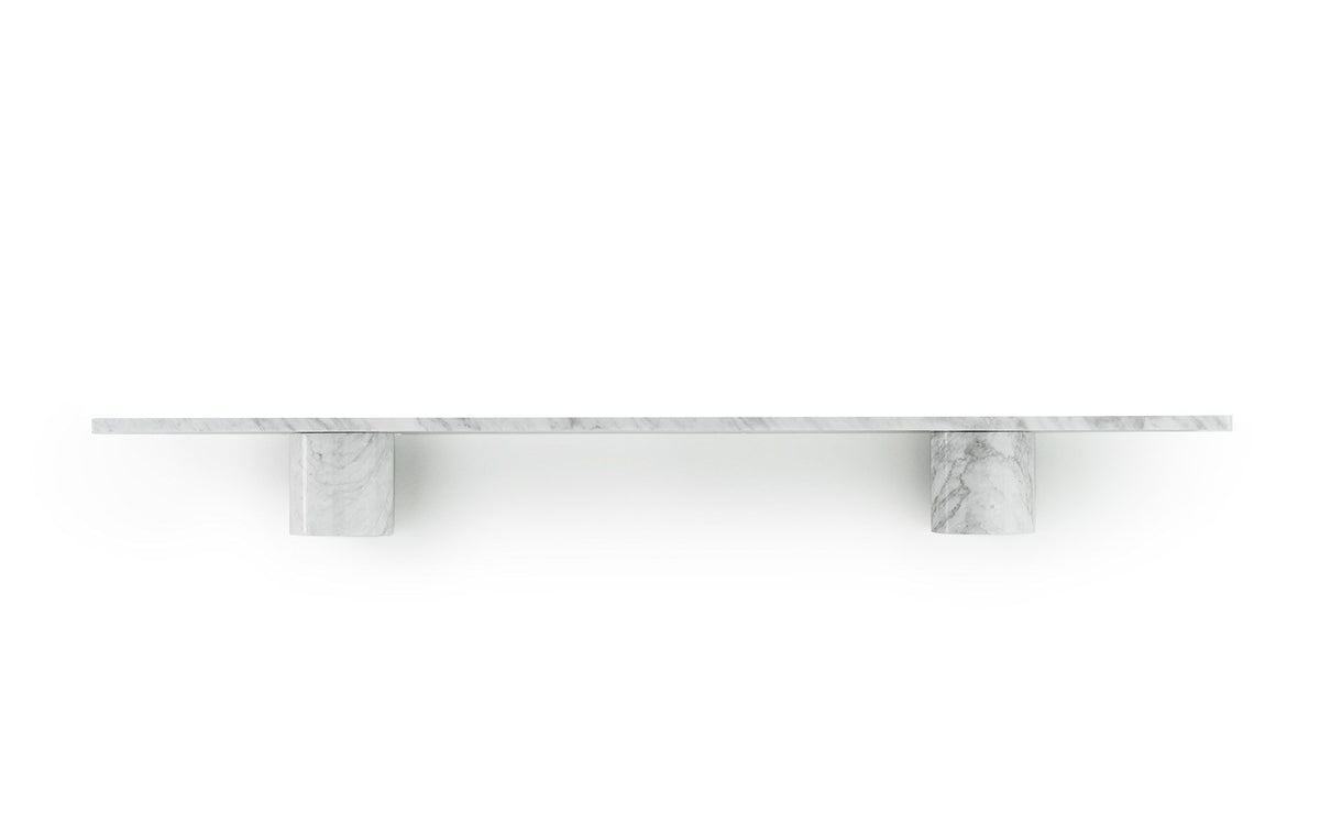 Etagère Sten 120 cm Marbre Blanc