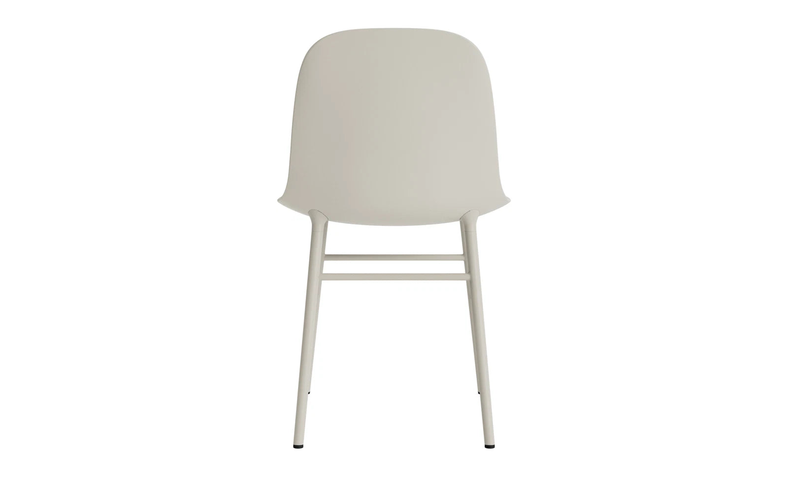 Form Stuhl Hellgrau in  präsentiert im Onlineshop von KAQTU Design AG. Stuhl ist von Normann Copenhagen