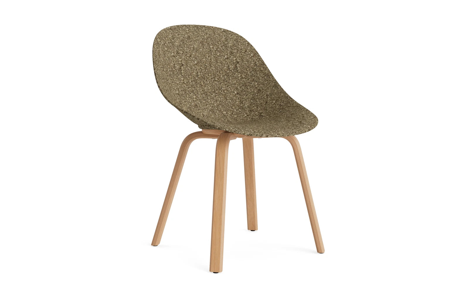 Mat Stuhl Buchenholz in  präsentiert im Onlineshop von KAQTU Design AG. Stuhl ist von Normann Copenhagen