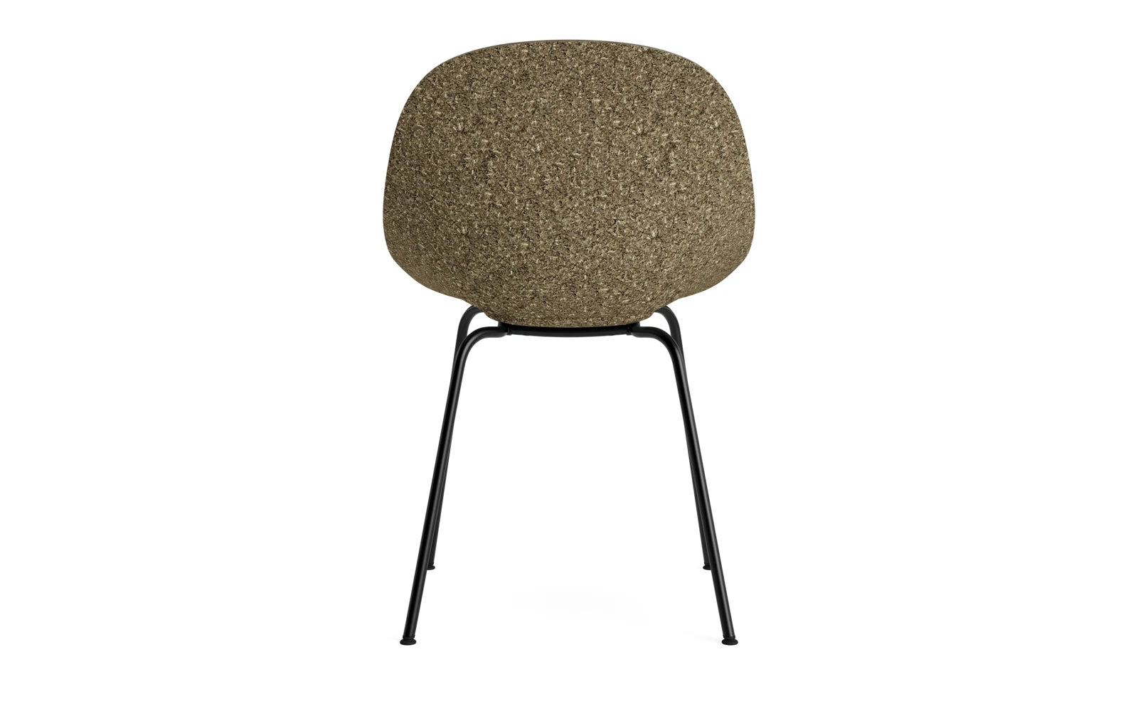 Mat Stuhl schwarzes Stahl Seegras in  präsentiert im Onlineshop von KAQTU Design AG. Stuhl ist von Normann Copenhagen