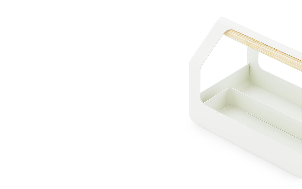Haus Toolbox in Light Grey präsentiert im Onlineshop von KAQTU Design AG. Büromaterial ist von Normann Copenhagen