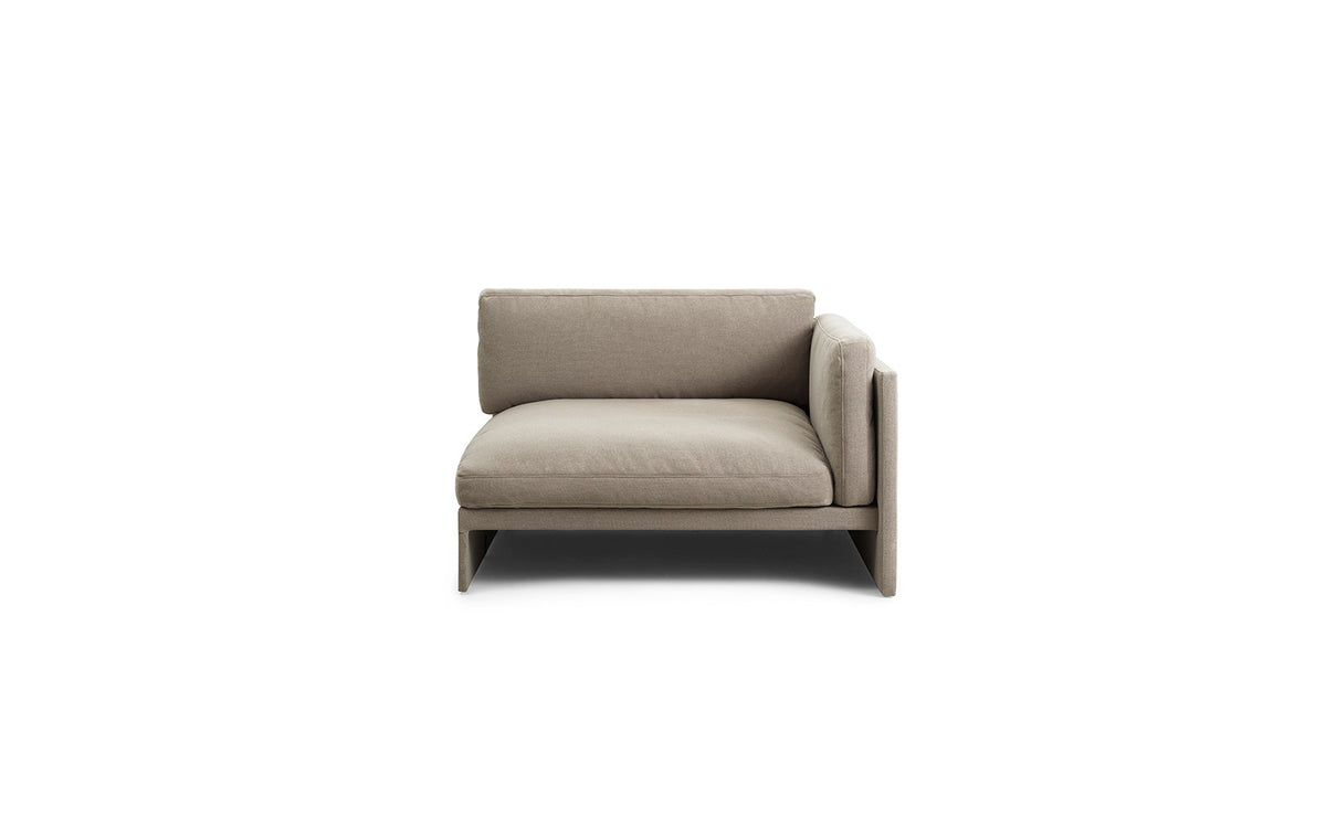 Softy Modulsofa 120 rechte Armlehne in Kvadrat Autumn präsentiert im Onlineshop von KAQTU Design AG. Modulares Sofa ist von Normann Copenhagen