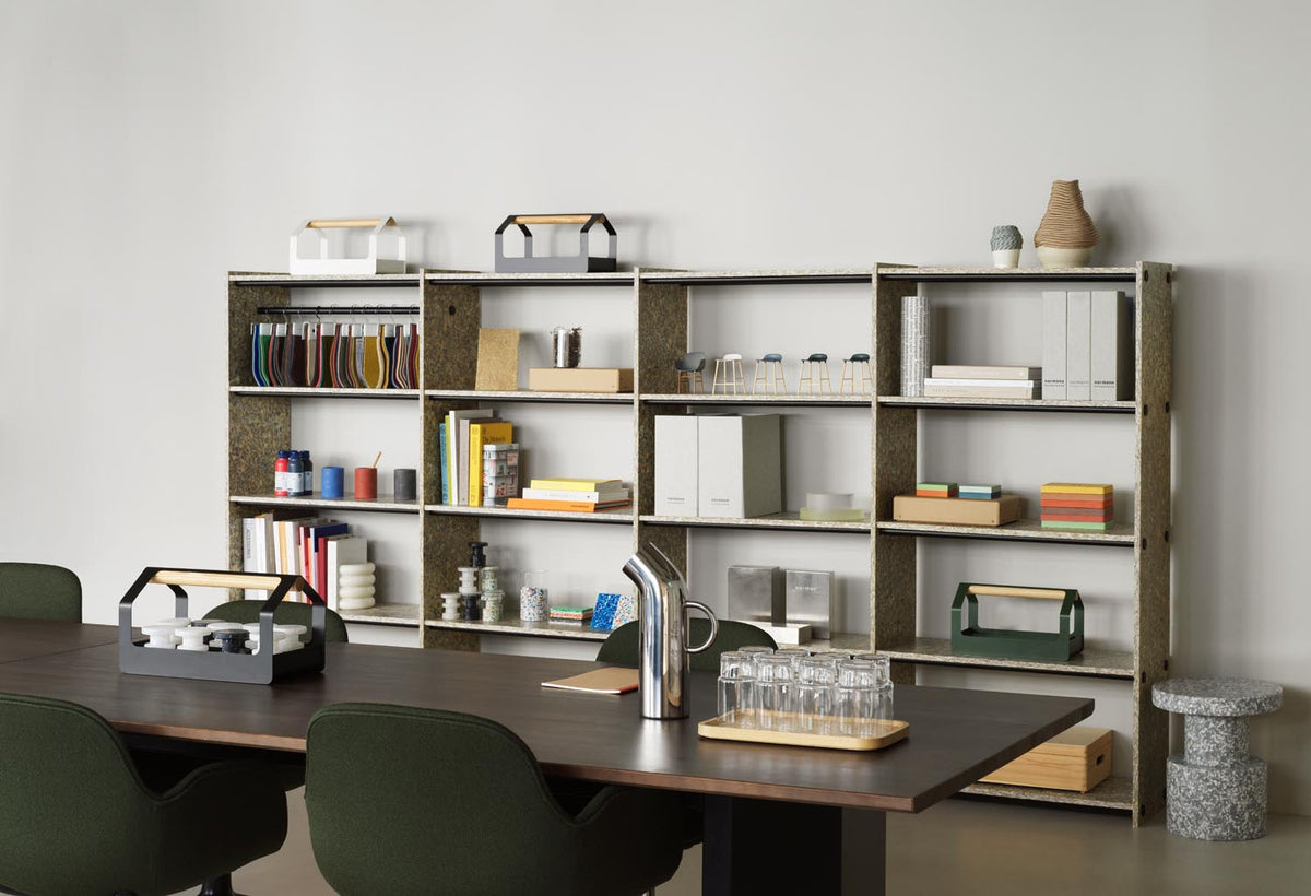 Pap Bücherregal Verlängerung in Multicolor präsentiert im Onlineshop von KAQTU Design AG. Standregal ist von Normann Copenhagen
