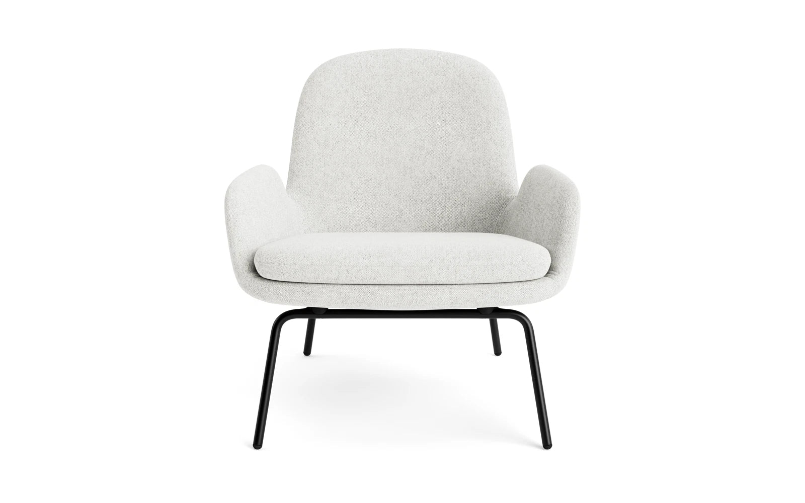 Era Lounge-Sessel niedrig schwarzer Stahl Hallingdal in Hallingdal 110 präsentiert im Onlineshop von KAQTU Design AG. Sessel ist von Normann Copenhagen