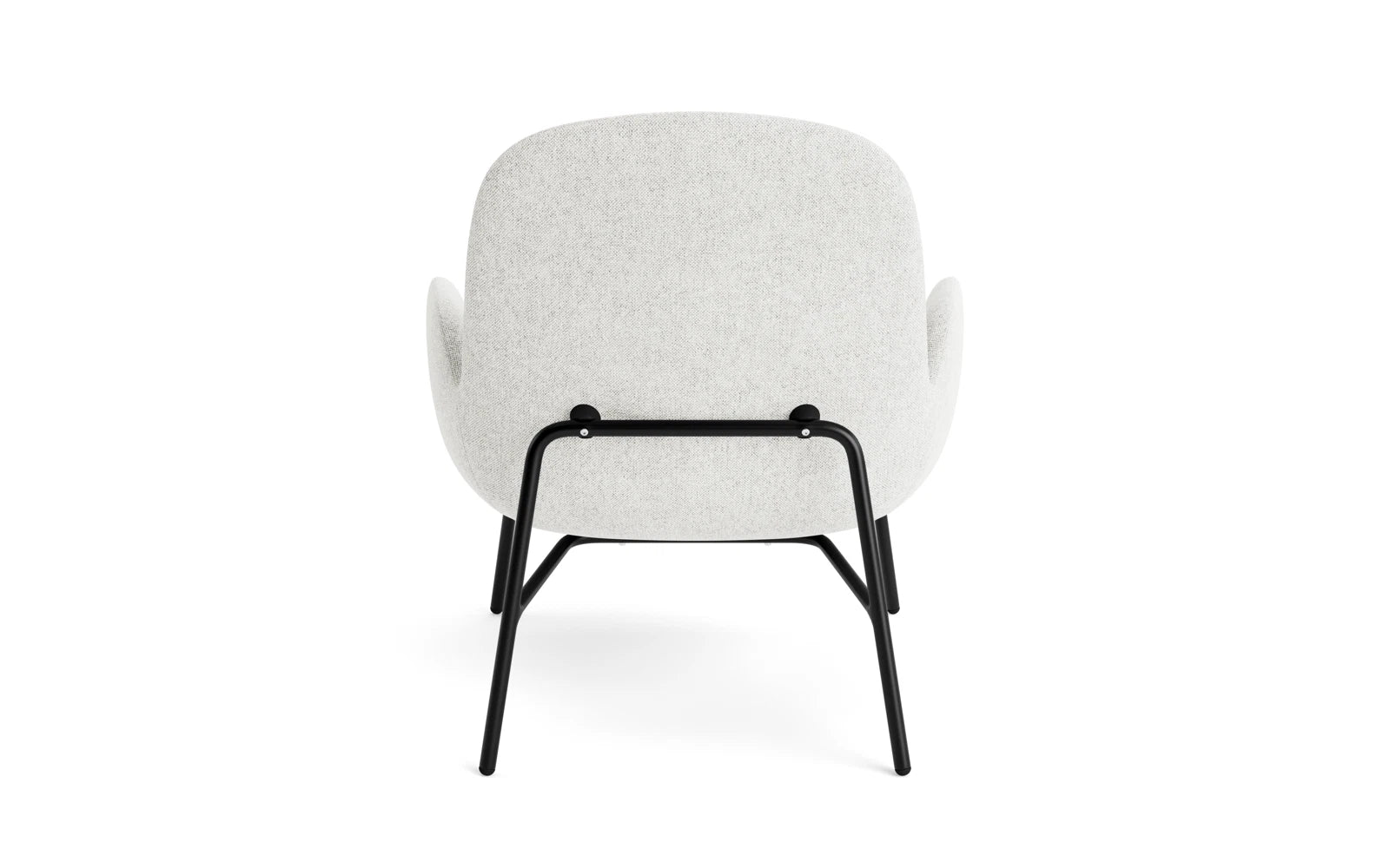 Era Lounge-Sessel niedrig schwarzer Stahl Hallingdal in Hallingdal 110 präsentiert im Onlineshop von KAQTU Design AG. Sessel ist von Normann Copenhagen