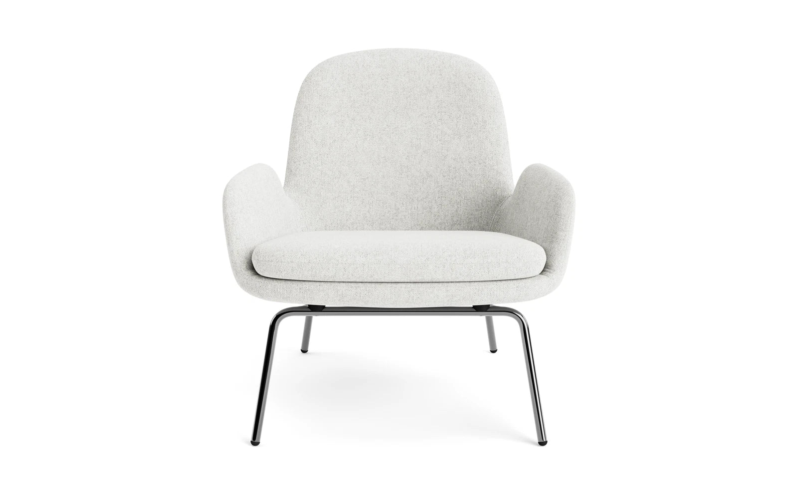 Era Lounge-Sessel niedrig Chrom Hallingdal in Hallingdal 110 präsentiert im Onlineshop von KAQTU Design AG. Sessel ist von Normann Copenhagen