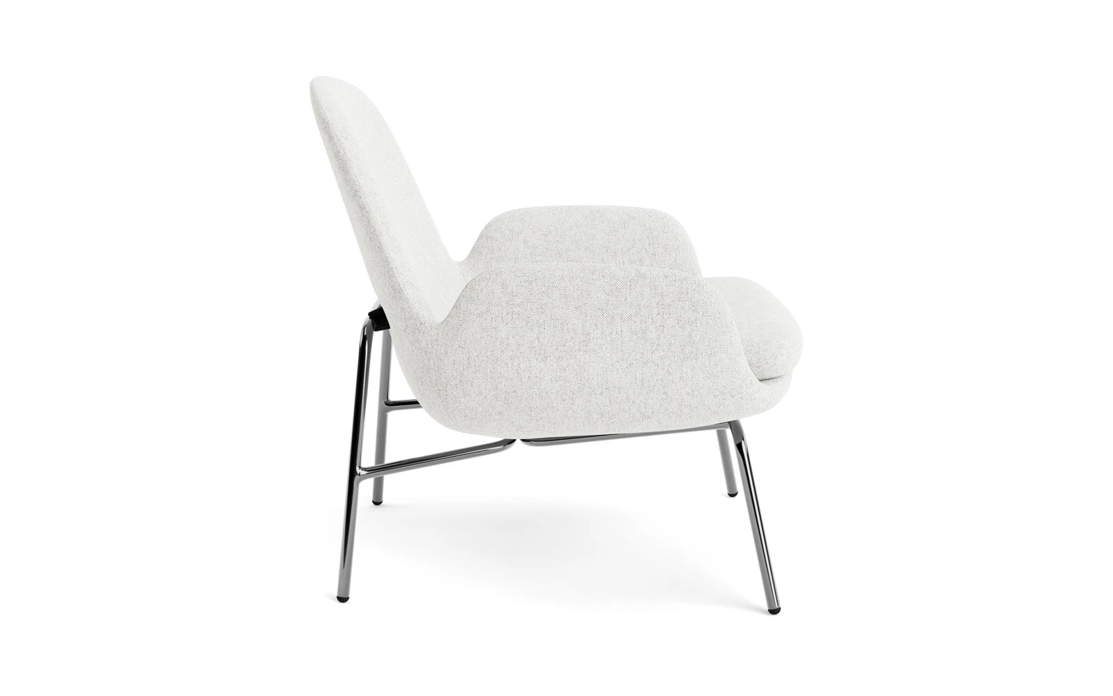 Era Lounge-Sessel niedrig Chrom Hallingdal in Hallingdal 110 präsentiert im Onlineshop von KAQTU Design AG. Sessel ist von Normann Copenhagen