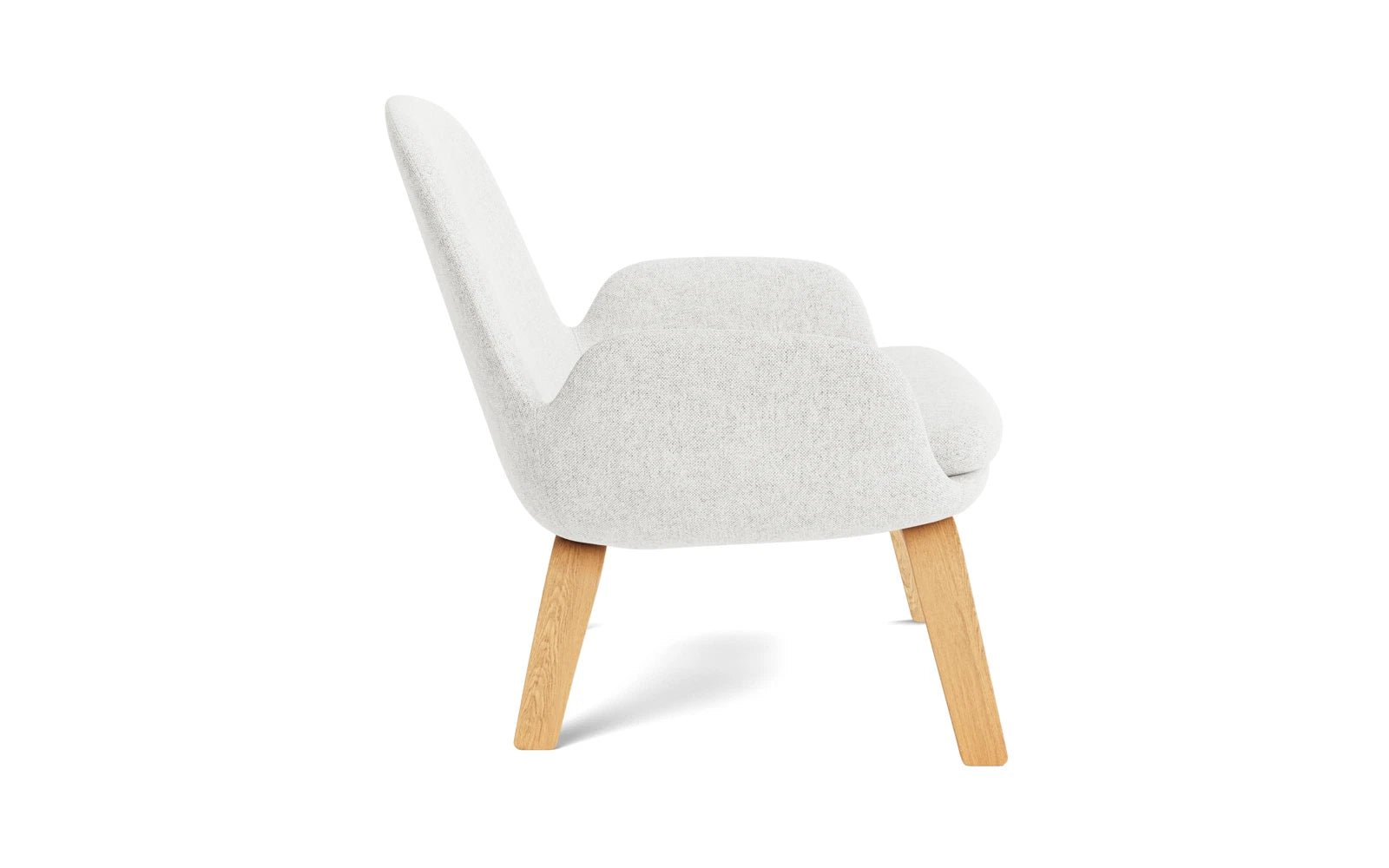 Era Lounge-Sessel niedrig Eiche Hallingdal in Hallingdal 110 präsentiert im Onlineshop von KAQTU Design AG. Sessel ist von Normann Copenhagen