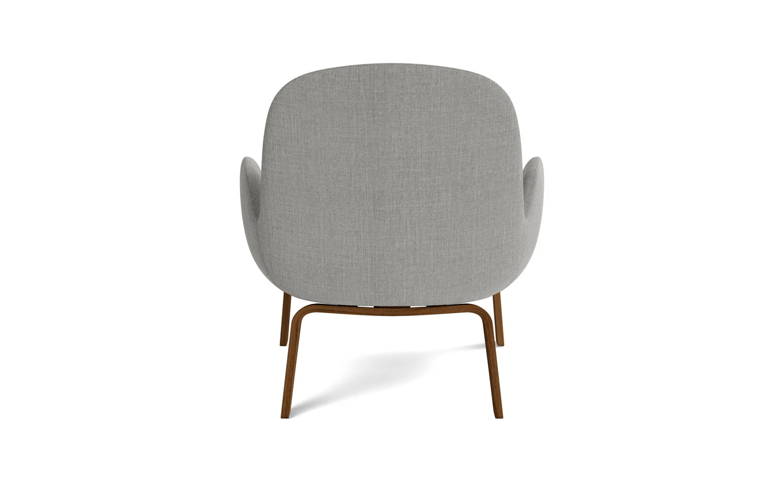Era Lounge-Sessel niedrig Walnuss Remix in Remix 133 präsentiert im Onlineshop von KAQTU Design AG. Sessel ist von Normann Copenhagen