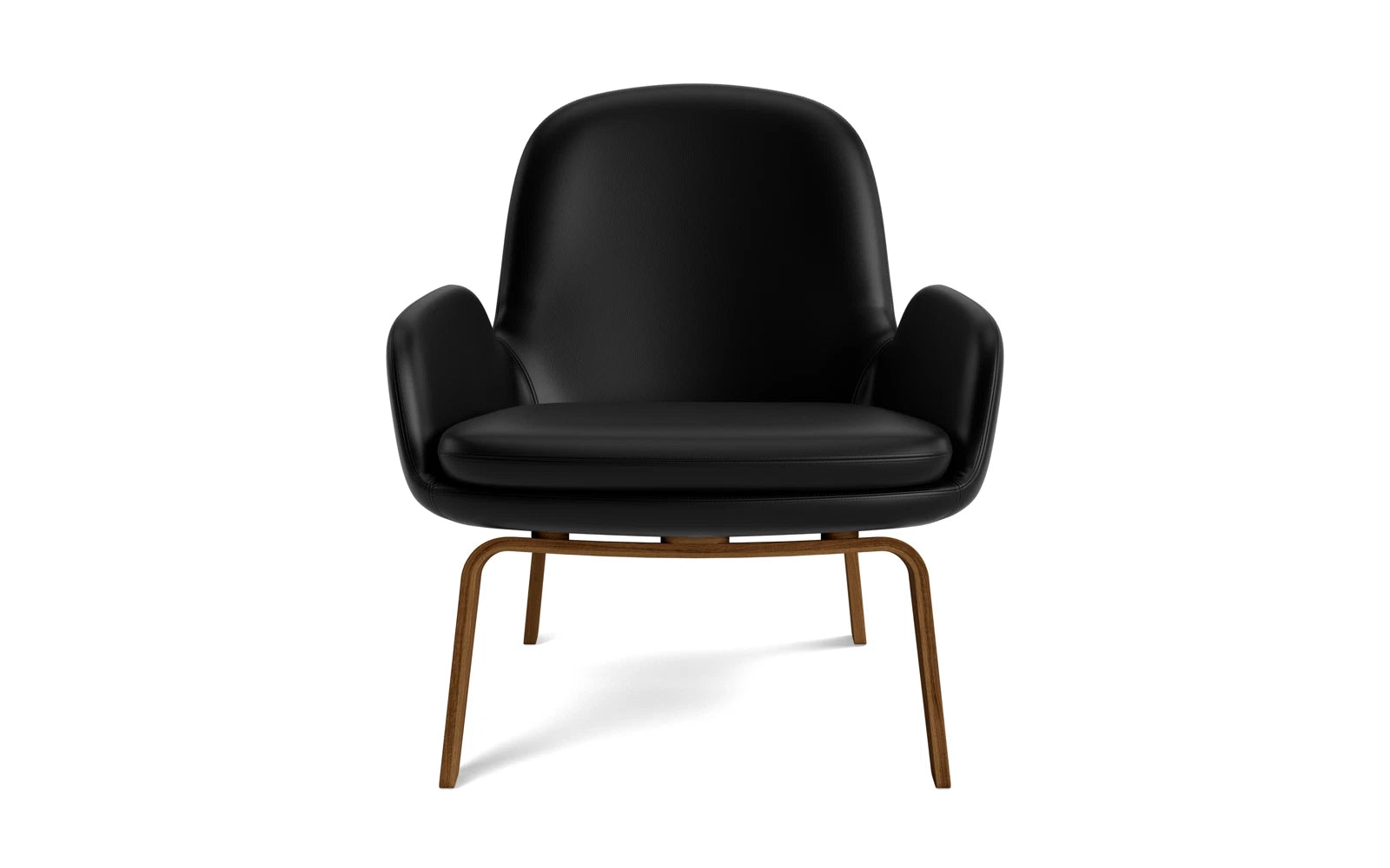 Era Lounge-Sessel niedrig Walnuss Ultra in Ultra 41599 präsentiert im Onlineshop von KAQTU Design AG. Sessel ist von Normann Copenhagen