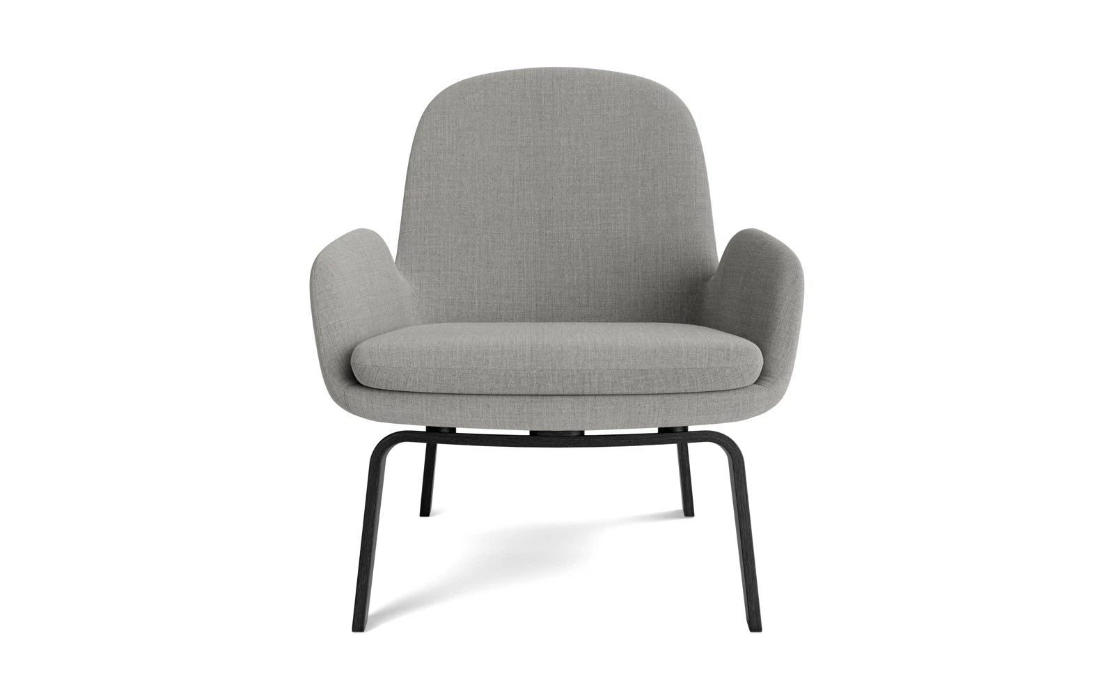 Era Lounge-Sessel niedrig schwarze Eiche Remix in Remix 133 präsentiert im Onlineshop von KAQTU Design AG. Sessel ist von Normann Copenhagen