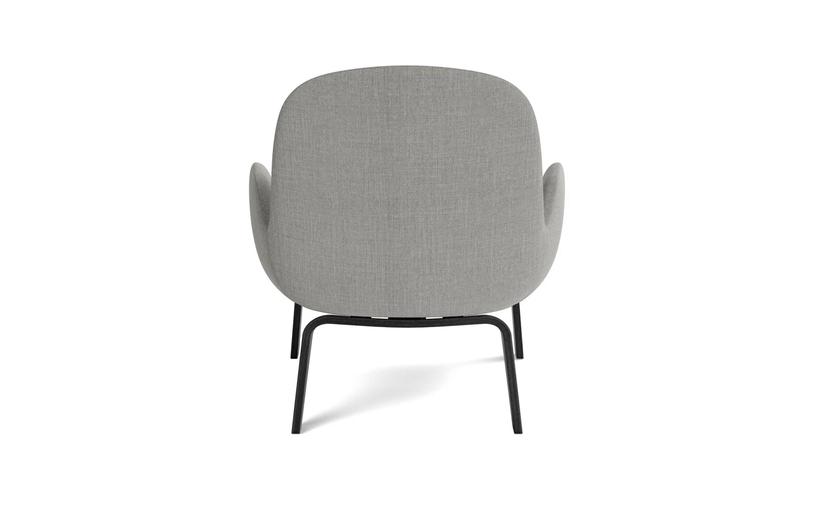 Era Lounge-Sessel niedrig schwarze Eiche Remix in Remix 133 präsentiert im Onlineshop von KAQTU Design AG. Sessel ist von Normann Copenhagen