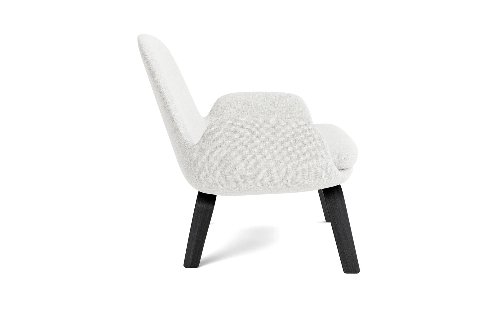 Era Lounge-Sessel niedrig schwarze Eiche Hallingdal in Hallingdal 110 präsentiert im Onlineshop von KAQTU Design AG. Sessel ist von Normann Copenhagen