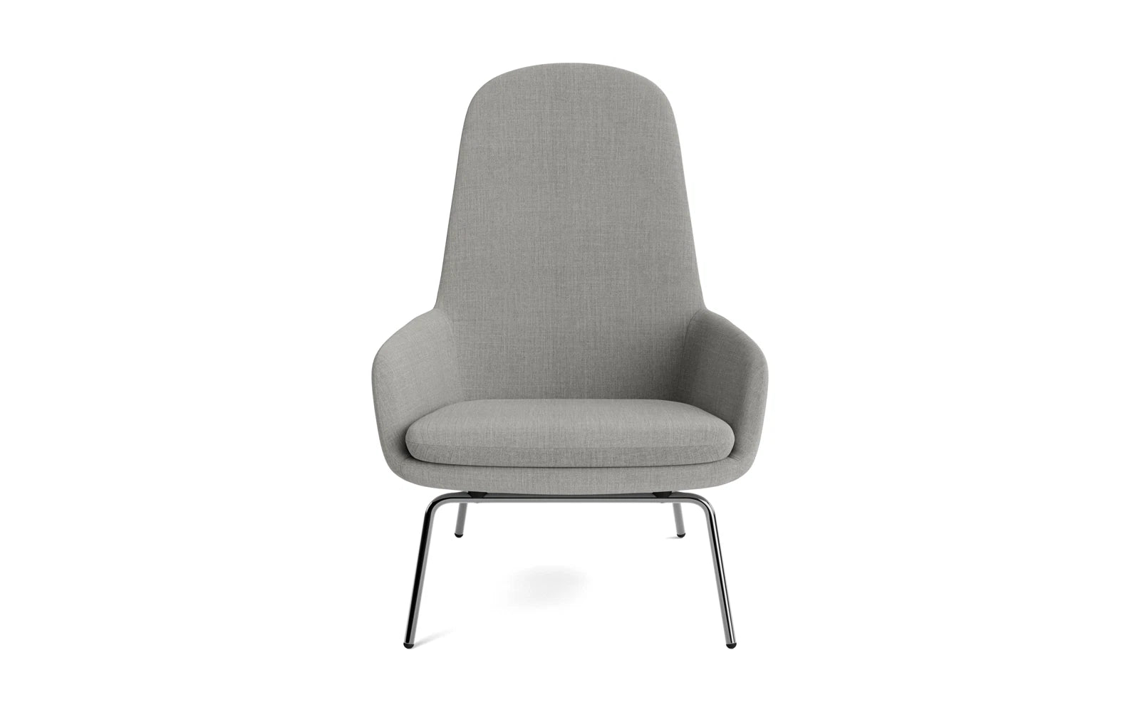 Era Lounge-Sessel hoch Chrom Remix in Remix 133 präsentiert im Onlineshop von KAQTU Design AG. Sessel ist von Normann Copenhagen